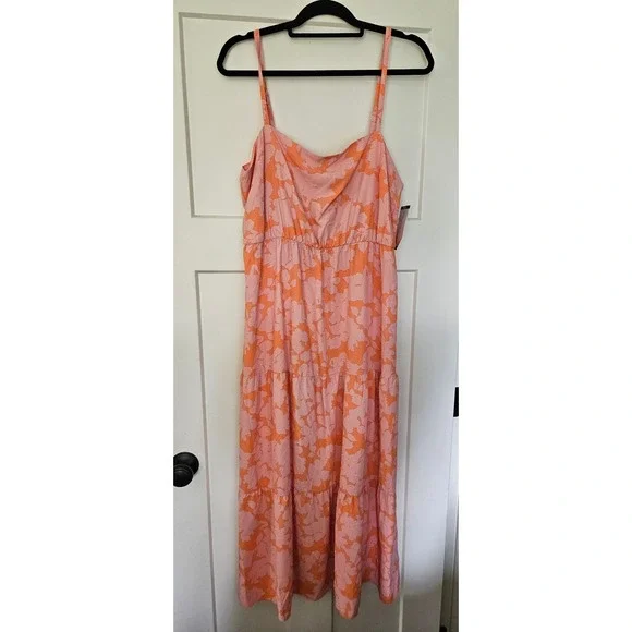 Social Standard by sanctuary smocked back dress floral NWT size XXL - Picture 1 of 8